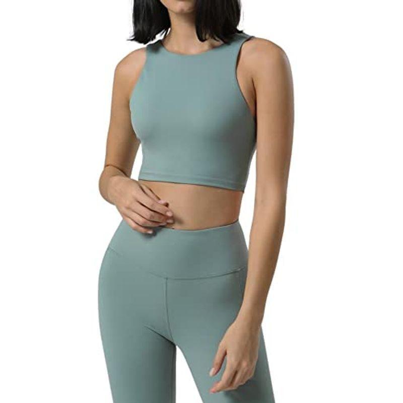 期間限定キャンペーン カップ付 セットアップ ブラトップ レギンス ヨガ 上下セット レディース ヨガウェア おしゃれ スモークミント ホットヨガ かわいい ヨガウエア Awacc Org