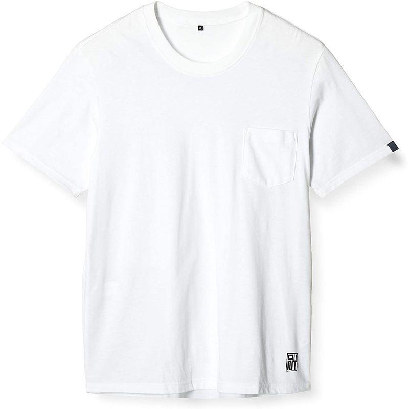 オンヨネ ポケット付きTシャツ BKJ91125ポケット付きTシャツ メンズ BKJ91125 100ホワイト 日本 L (日本サイズL相当｜stock-stock｜03