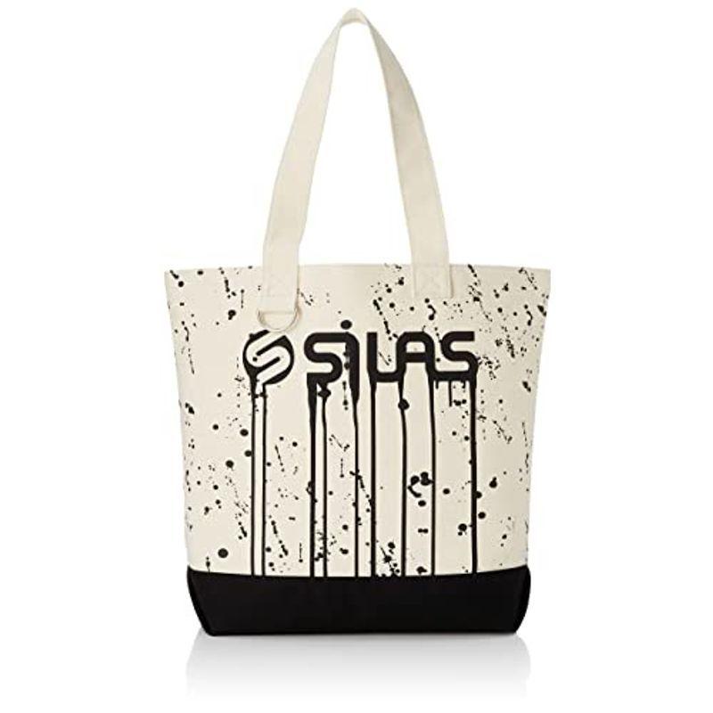 最新の激安 Bag Tote Logo Drip トートバッグ サイラス Silas ホワイト メンズ トートバッグ Www Gatorheatandair Com