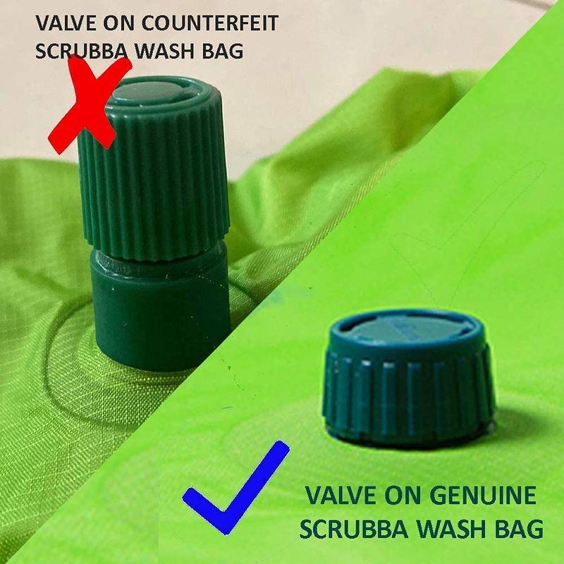 Stock-stock旅行用洗濯袋 Scrubba Washbag 便利トラベルグッズ