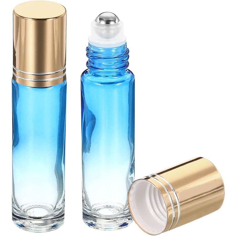 トラスト ガラスびん ブルーボトル プラスチック蓋付き 720ml 2本