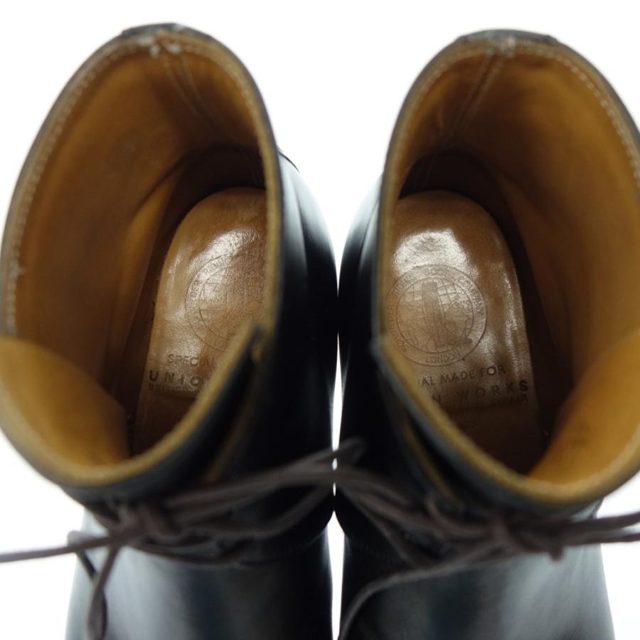 美品◆シュナイダー レースアップブーツ ジョージブーツ レザー メンズ ブラック サイズUK6.5 SHNIDER George Boots【LA】｜stocklab｜06