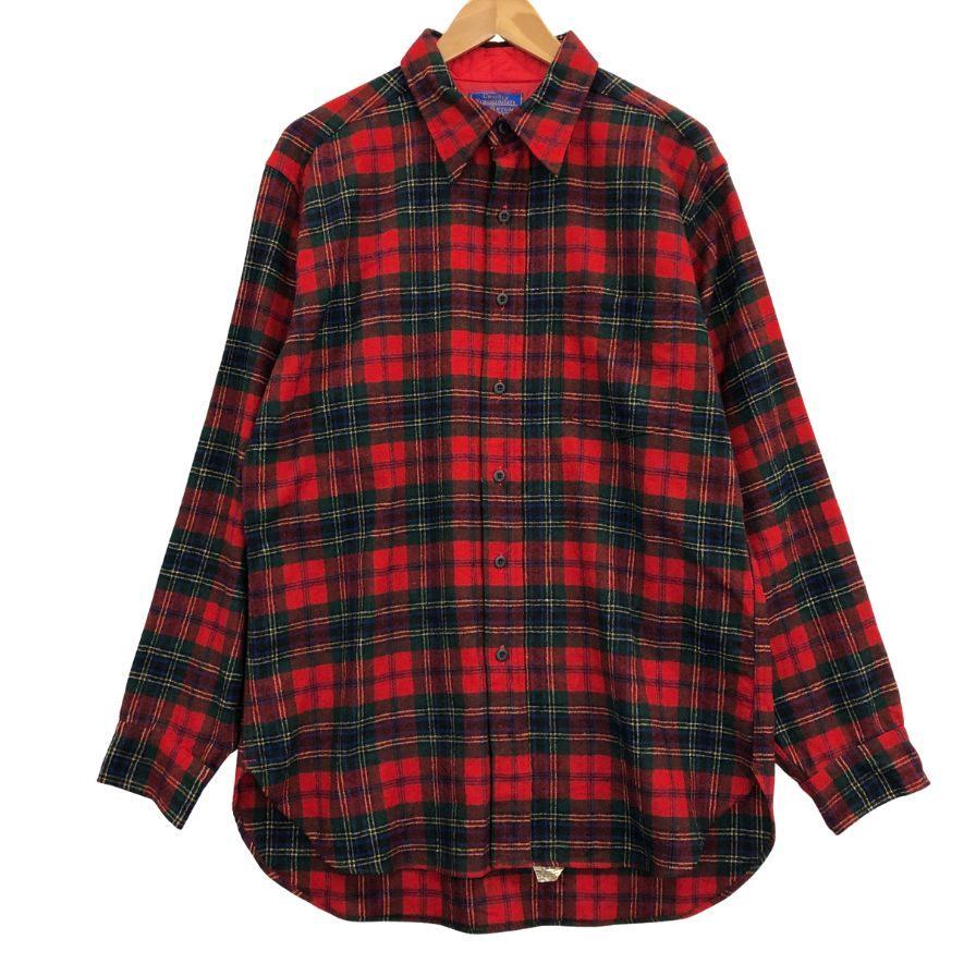 美品◇ペンドルトン 90S チェックシャツ カントリートラディショナル