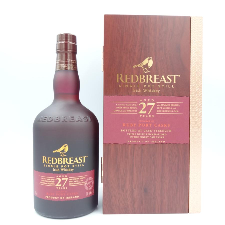 未開栓】レッドブレスト 27年 ルビーポートカスク 700ml 箱付き 未開栓】レッドブレスト 27年 ルビーポートカスク 700ml 箱付き