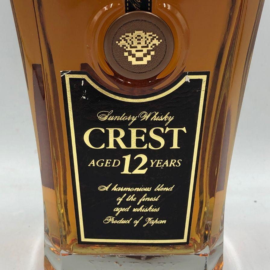 サントリー - SUNTORY CREST12年 クレスト 700ml 終売 響マーク 楽天市場】【東京都在住限定】終売品 サントリー クレスト 12年