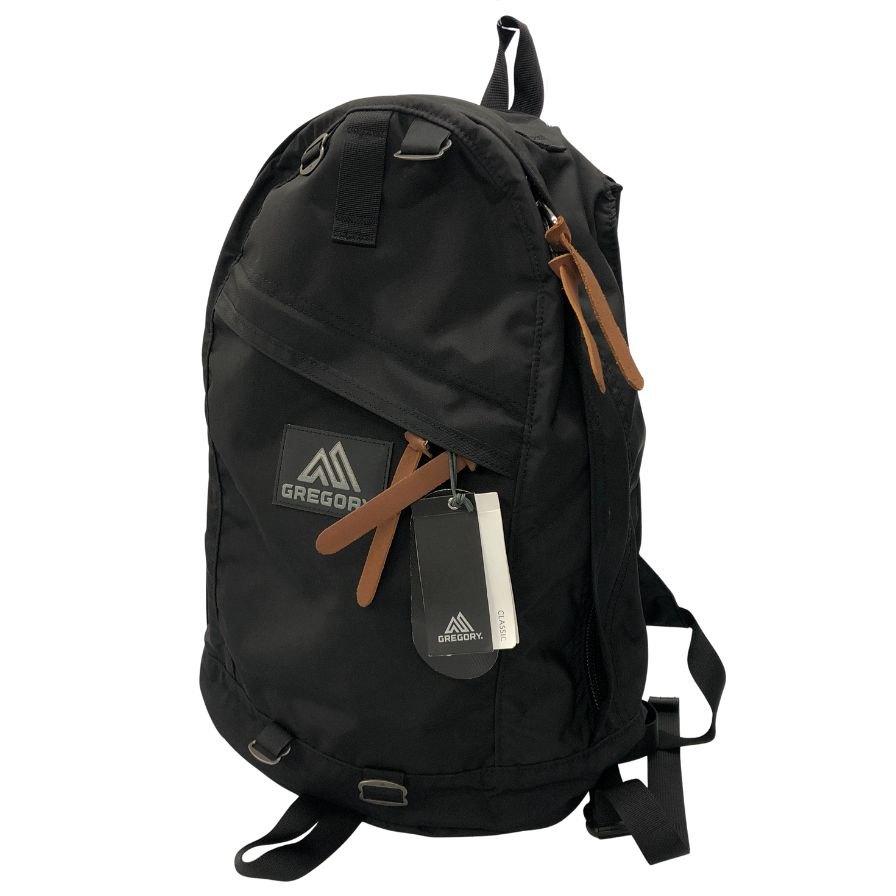 グレゴリー デイパック リュックサック ナイロン レザーストラップ