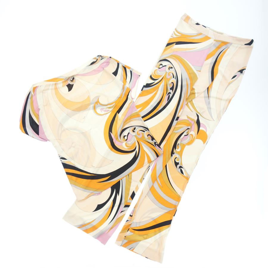 中古◆エミリオプッチ セットアップ プッチ柄 カットソー パンツ シルク レディース オレンジ系 36 EMILIO PUCCI【AFB48】  :rc-ITLNP4VNJ2A6-haL6:ストックラボ - 通販 - Yahoo!ショッピング
