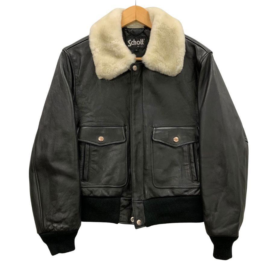あ*様 ショット ジャケット ラムレザーブルゾン G1タイプ 極美品◇ショット ジャケット ラムレザーブルゾン G1タイプ 3271001