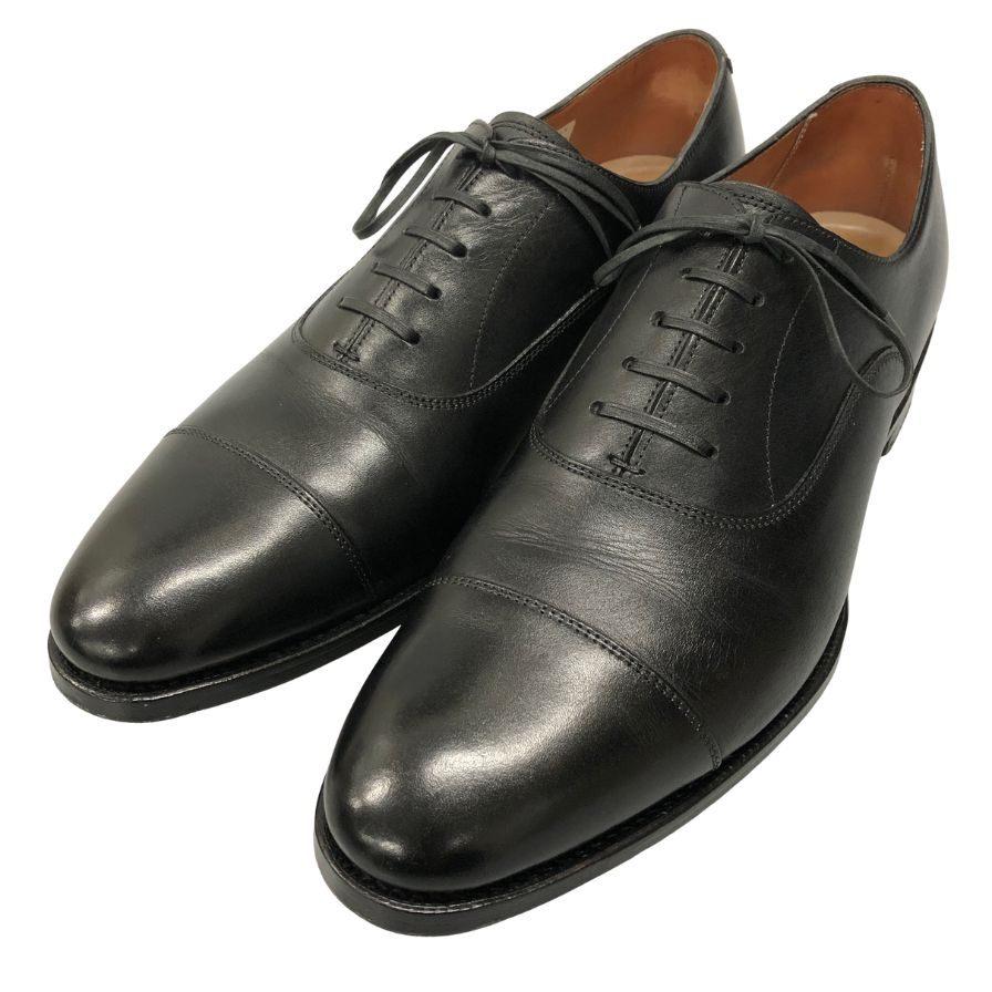 ユニオンインペリアル U2001 内羽根 ストレートチップ メンズ ブラック