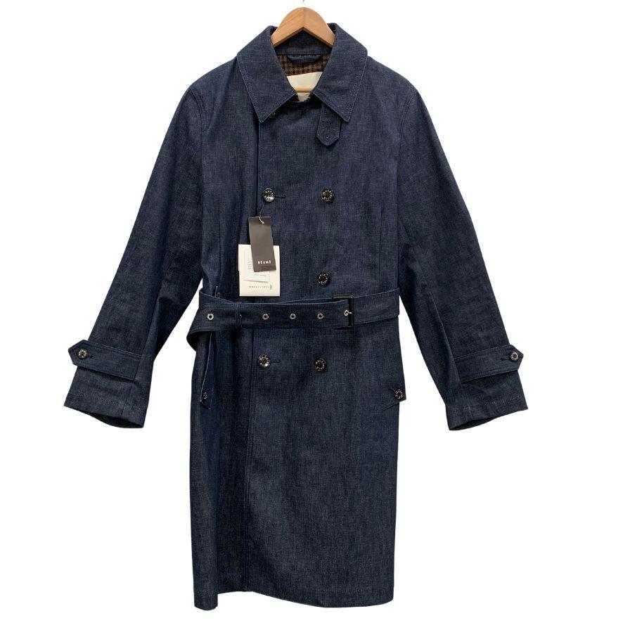 マッキントッシュ × ビームス トレンチコート モンクトン デニム メンズ サイズ38 MACKINTOSH BEAMS MONKTON