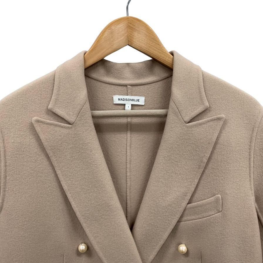 美品◇マディソンブルー チェスターコート パールボタン