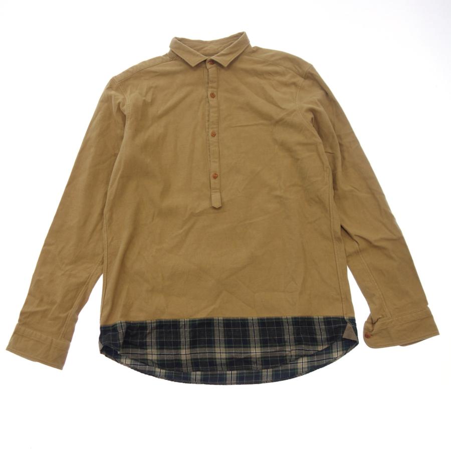 中古◆カラー ビーコン チェック切替プルオーバー長袖シャツ 15AW 15WBM-B01139 メンズ 3 オーカー  Kolor/BEACON【AFB16】 :rc-ITXLSUEUO03A-0E6y:ストックラボ - 通販 - Yahoo!ショッピング