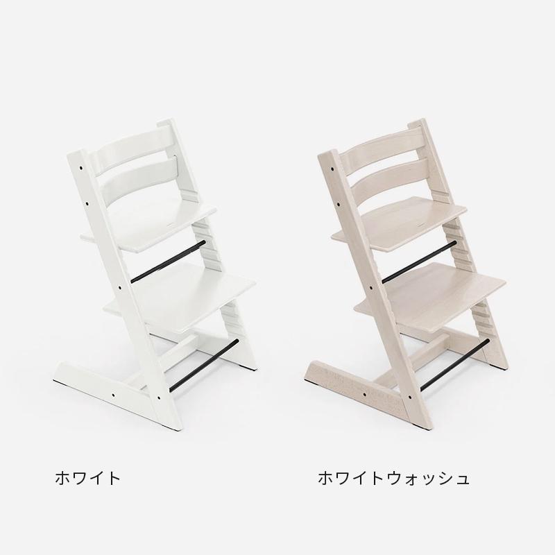 美品　ストッケのハイチェアのセット一式 ベビーチェア ホワイト 楽天市場】【正規販売店 7年保証】 ストッケ トリップトラップ +