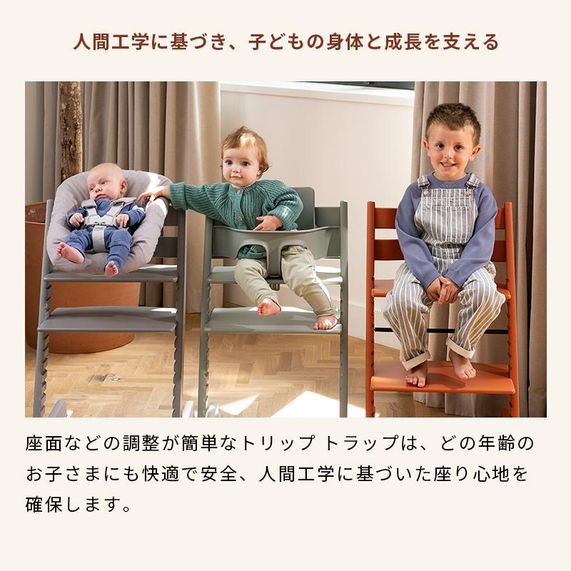 公式 ストッケ トリップトラップ チェア オーク + ベビーセット 2点