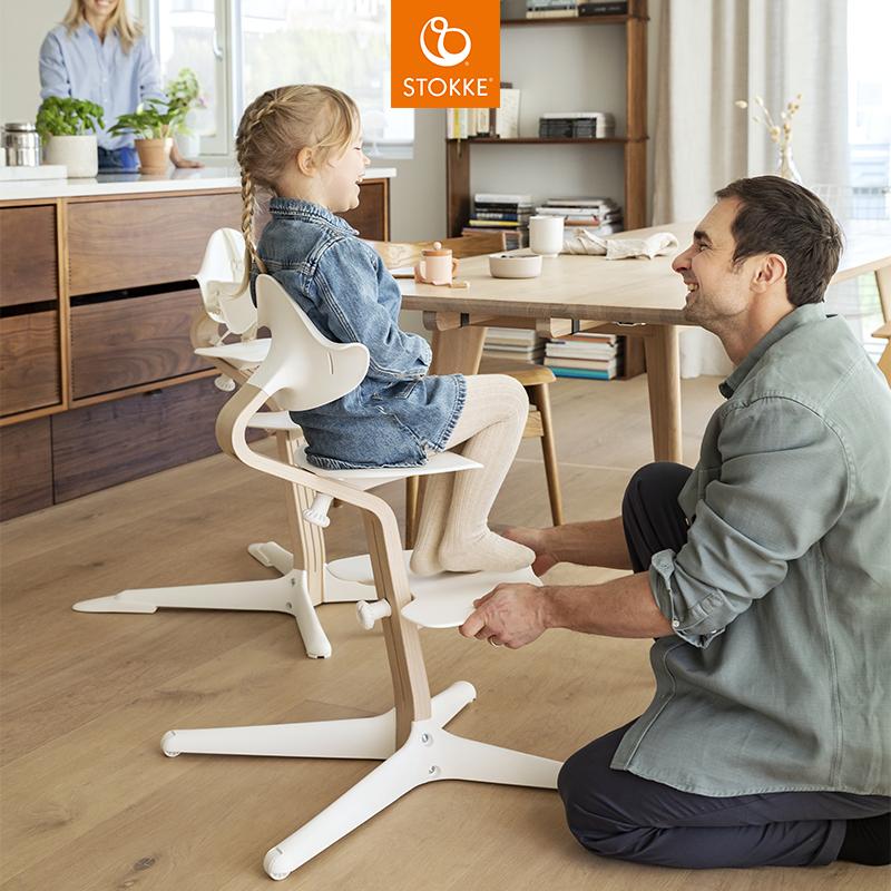 STOKKE（ストッケ） 公式 ノミ ハイチェア ナチュラル ブラック STOKKE