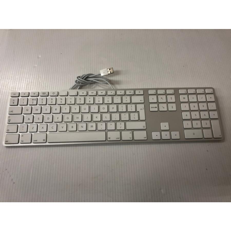 Apple Mac アップル マック キーボード Keyboard 有線 テンキー付き 純正 イギリス英語配列 Mb110uk B 135 Stonegold 通販 Yahoo ショッピング