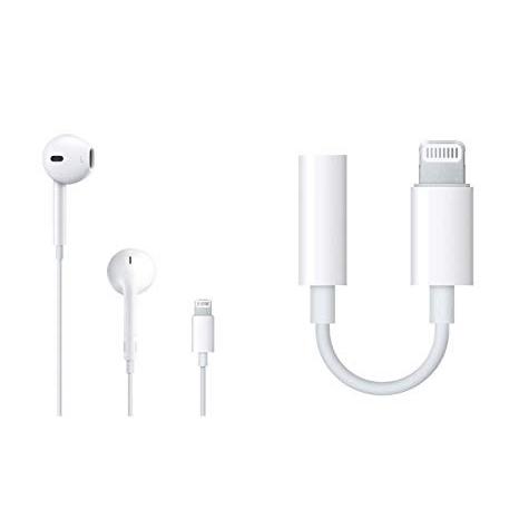 Apple アップル アイフォン Iphone 純正 イヤホン ライトニングコネクタ リモコン マイク ヘッドフォンジャックアダプタ付き Ipod アイポッド Ipad アイパッド 175 Stonegold 通販 Yahoo ショッピング