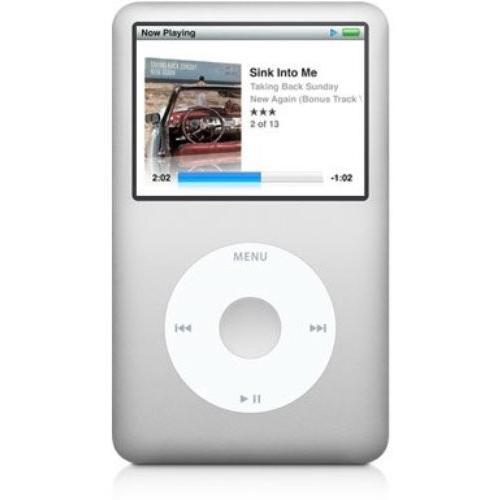 Apple アップル アイポッド クラシック iPod classic 160GB シルバー MC293J/A A1238｜stone-gold