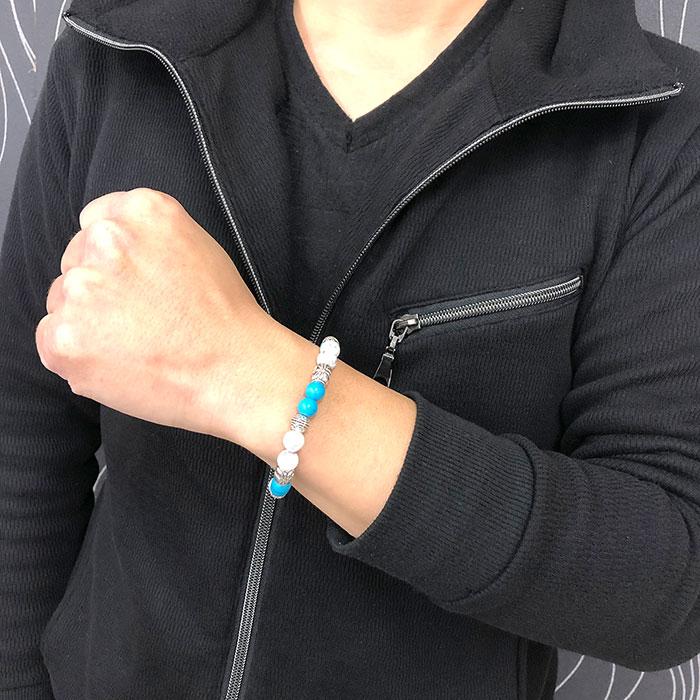 天然石 パワーストーン ブレスレット メンズ アクセサリー 厄除けのお
