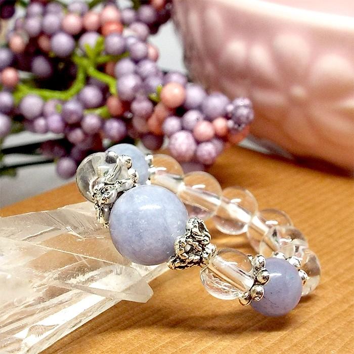 天然石 パワーストーン ジュエリーリング 指輪 アクアマリン : 天然石