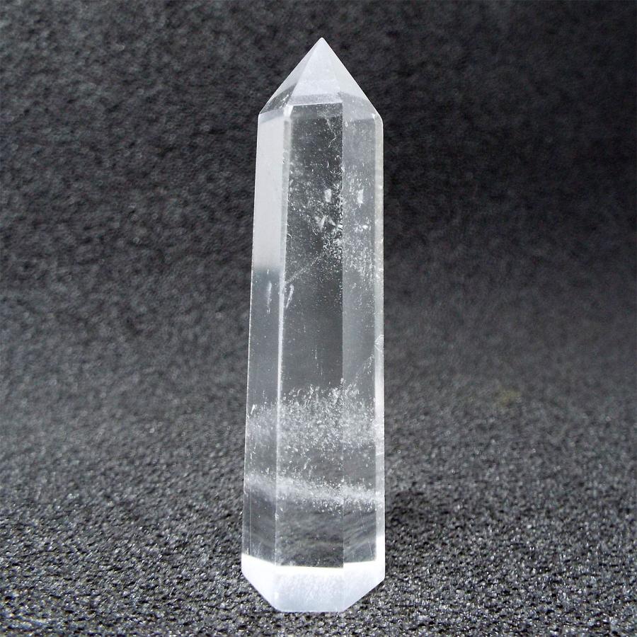 天然石 天然水晶 ポイント 六角柱 クォーツ 原石 置物 パワーストーン