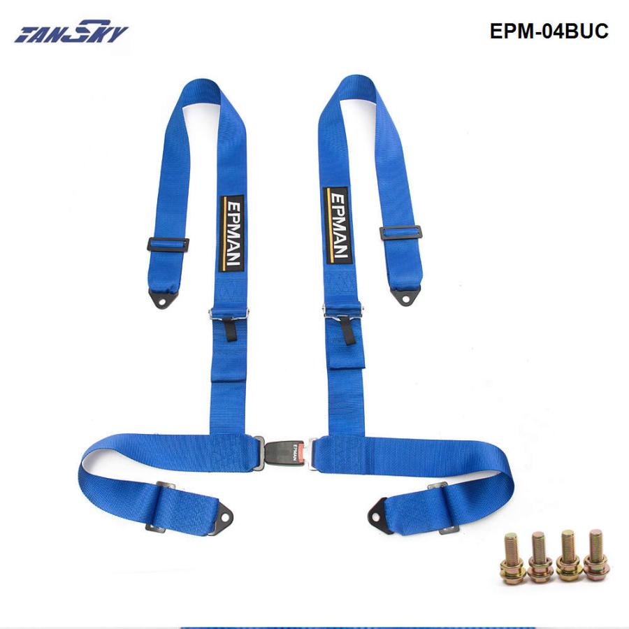 EPMAN 4点式シートベルト ノーマルバックル レーシングハーネス 3