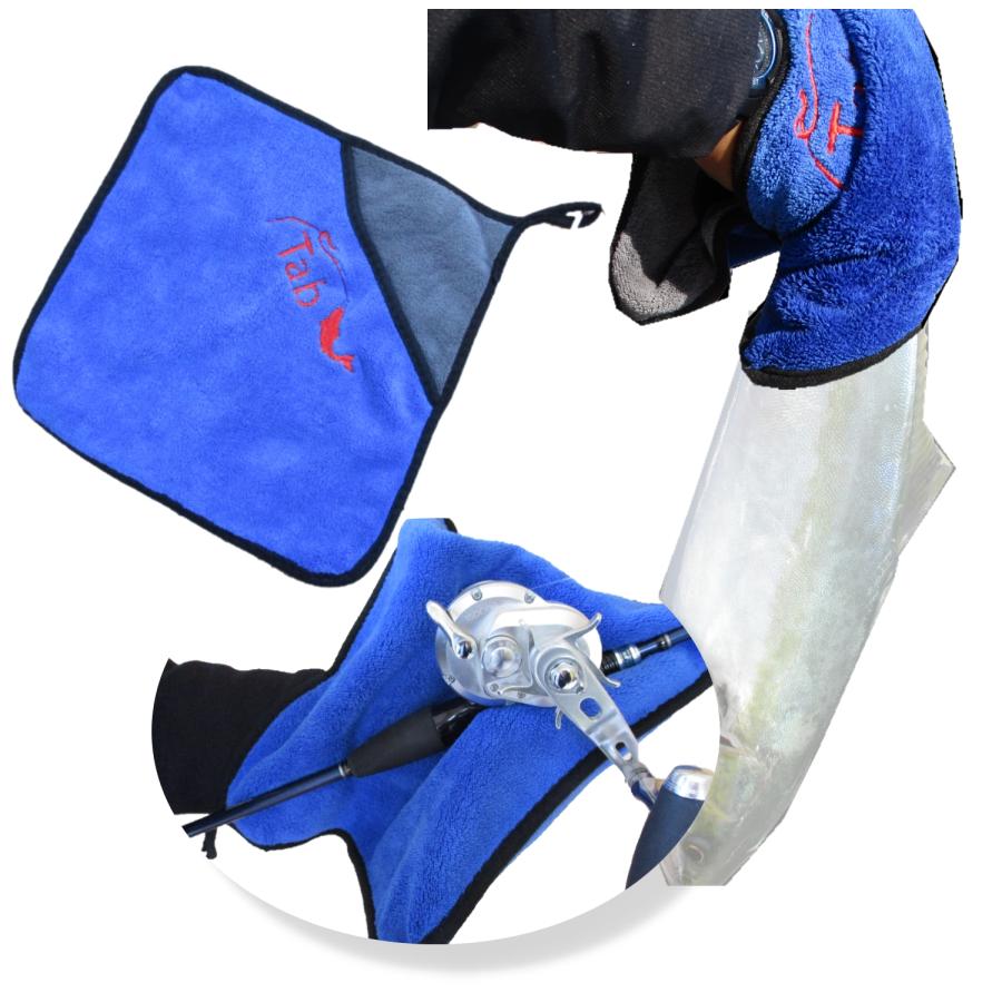 釣り道具 便利グッズ 魚つかみ 手袋 魚掴み フィッシュグリップ（青） |  | 01