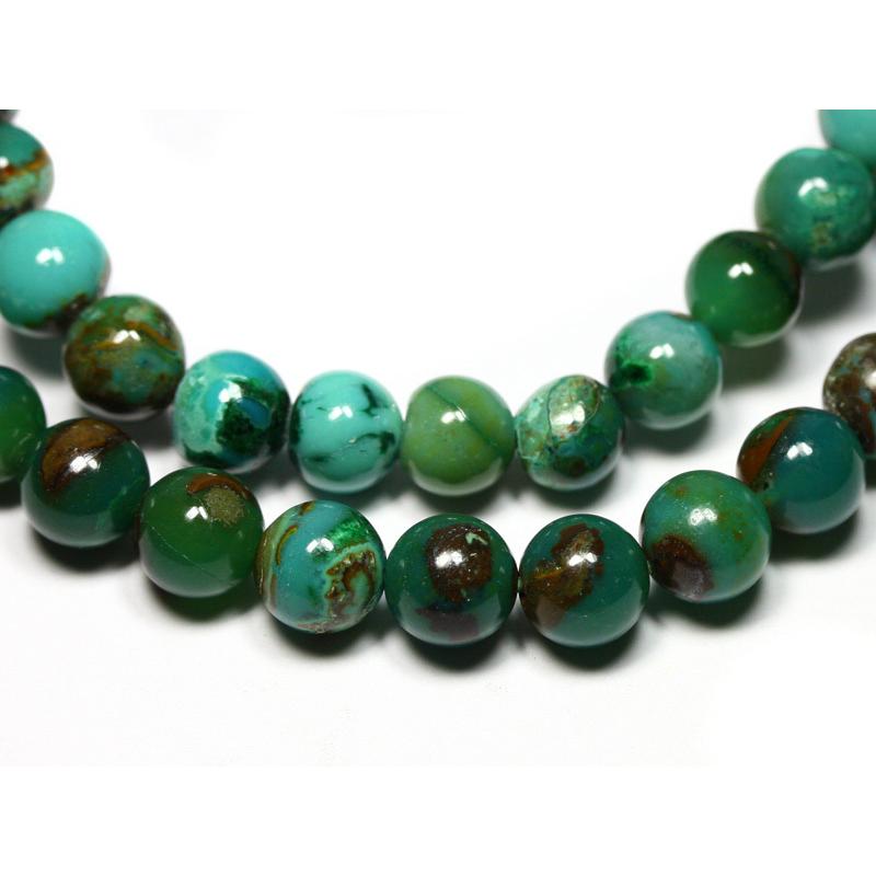 石流通センター 高品質 天然石 ブレスレット クリソコラ (アメリカ産