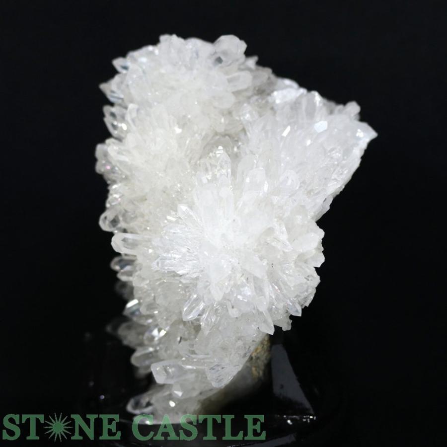 石流通センター 一点物 天然石 原石 菊花晶クラスター (EX) (台付) No