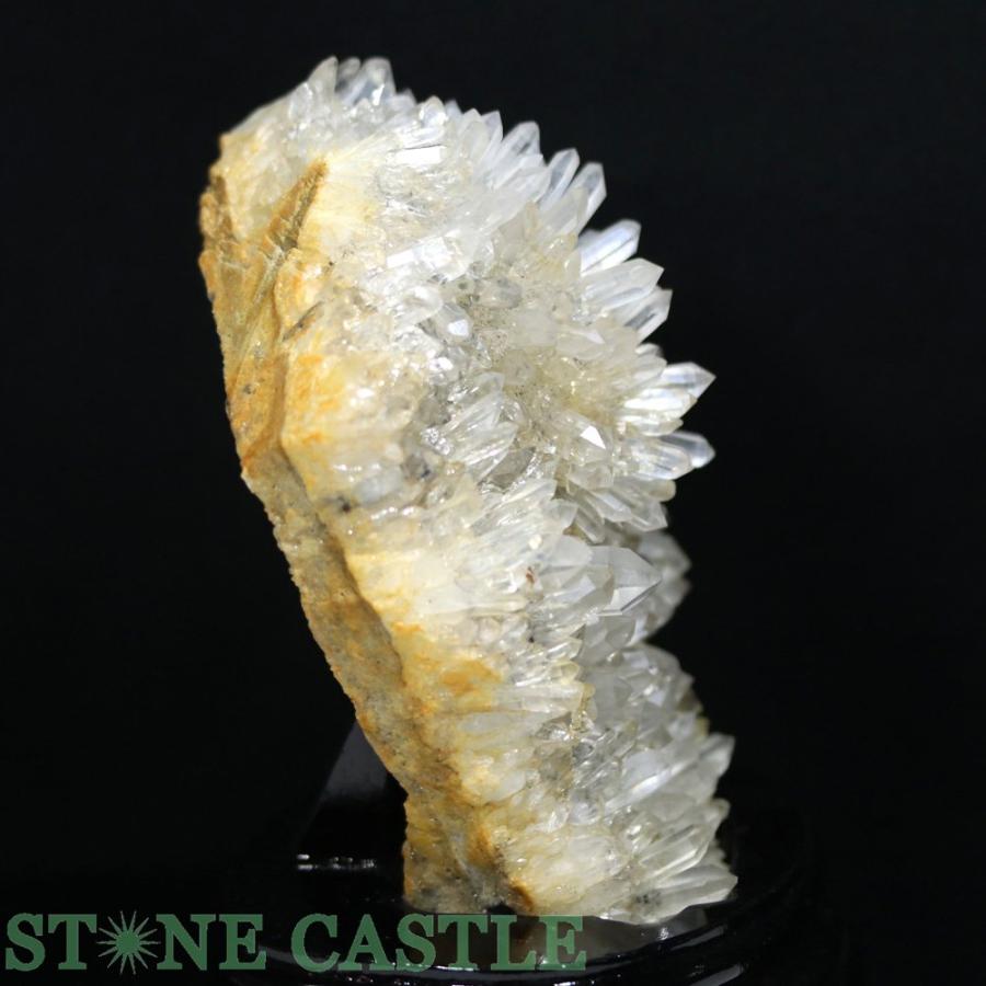 石流通センター 一点物 天然石 原石 菊花晶クラスター (EX) (台付) No