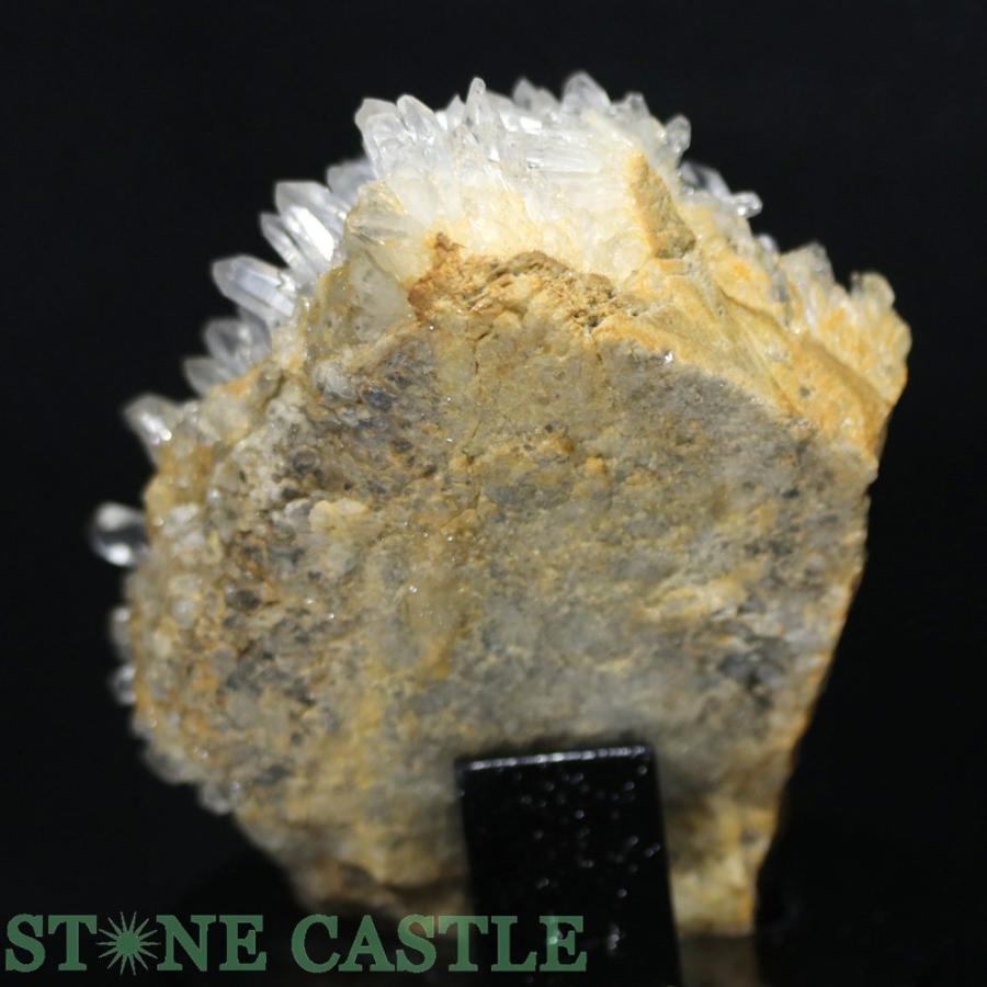 石流通センター 一点物 天然石 原石 菊花晶クラスター (EX) (台付) No