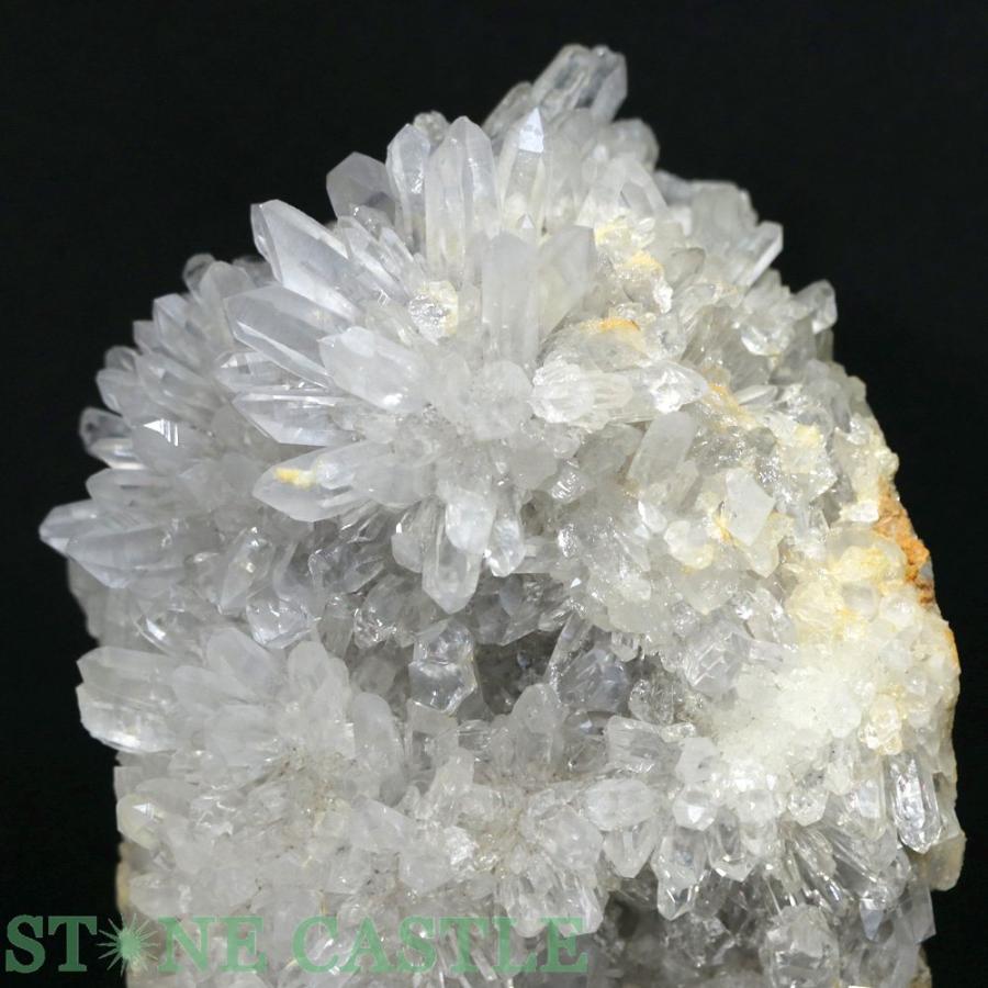 石流通センター 一点物 天然石 原石 菊花晶クラスター (EX) (台付) No