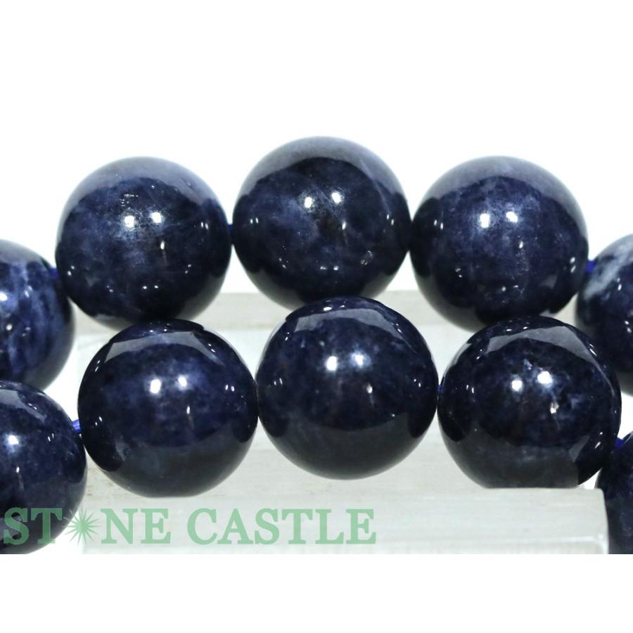 石流通センター 高品質 天然石 ブレスレット ブルーサファイア (6A) (約11.5〜12mm) (ケース付) パワーストーンの画像