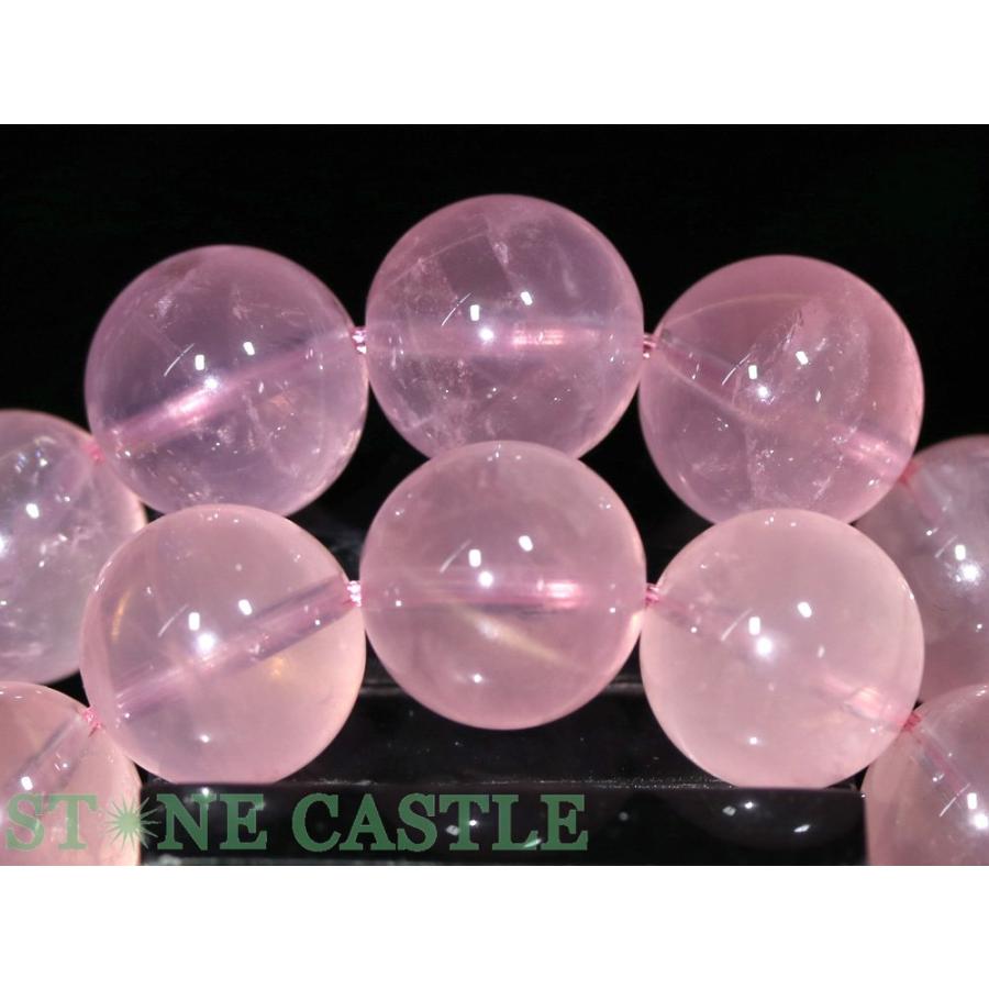 石流通センター 高品質 天然石 ブレスレット ディープスターローズ