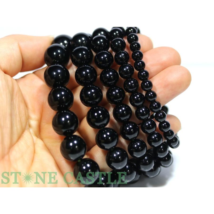 石流通センター 高品質 天然石 ブレスレット テクタイト隕石 (約6〜6.5