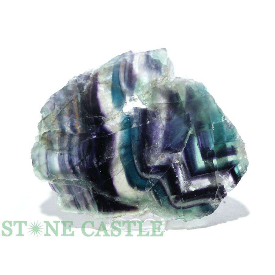 石流通センター 一点物 天然石 原石 フローライト 両面磨き プレート