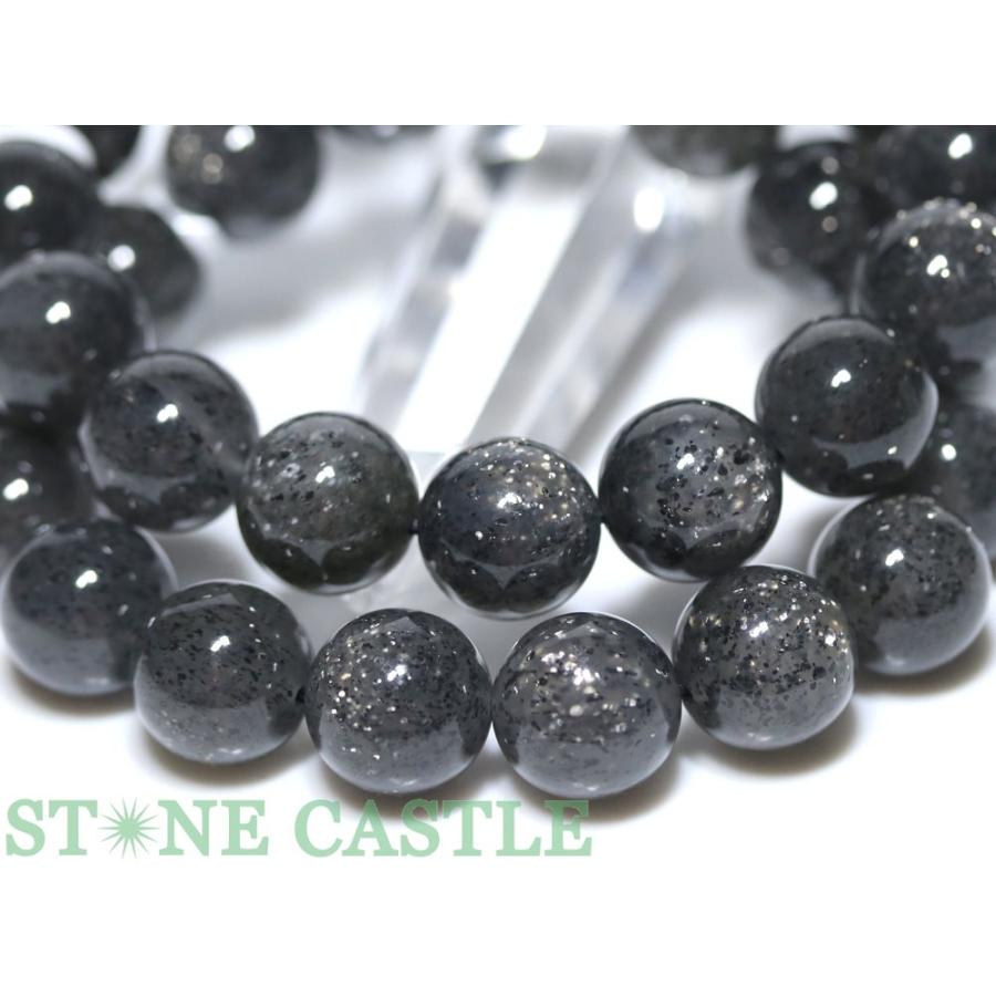 ◆超美品◆超大玉16.5mm ブラックストロベリークォーツブレスレット✨ 石流通センター 高品質 天然石 ブレスレット ブラックストロベリー
