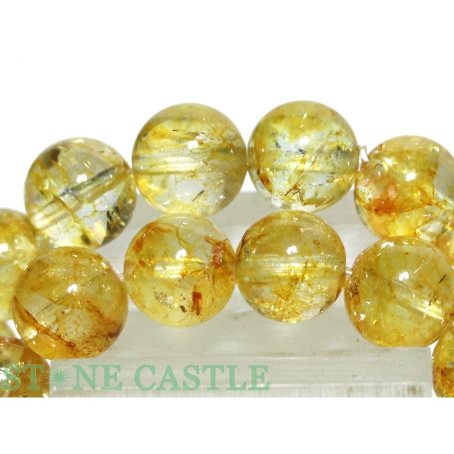 石流通センター 高品質 天然石 ブレスレット ゴールデントパーズ (約9