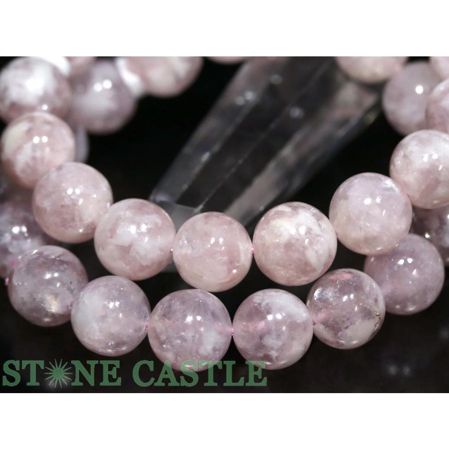 石流通センター 高品質 天然石 ブレスレット 桜ピンクレピドライト