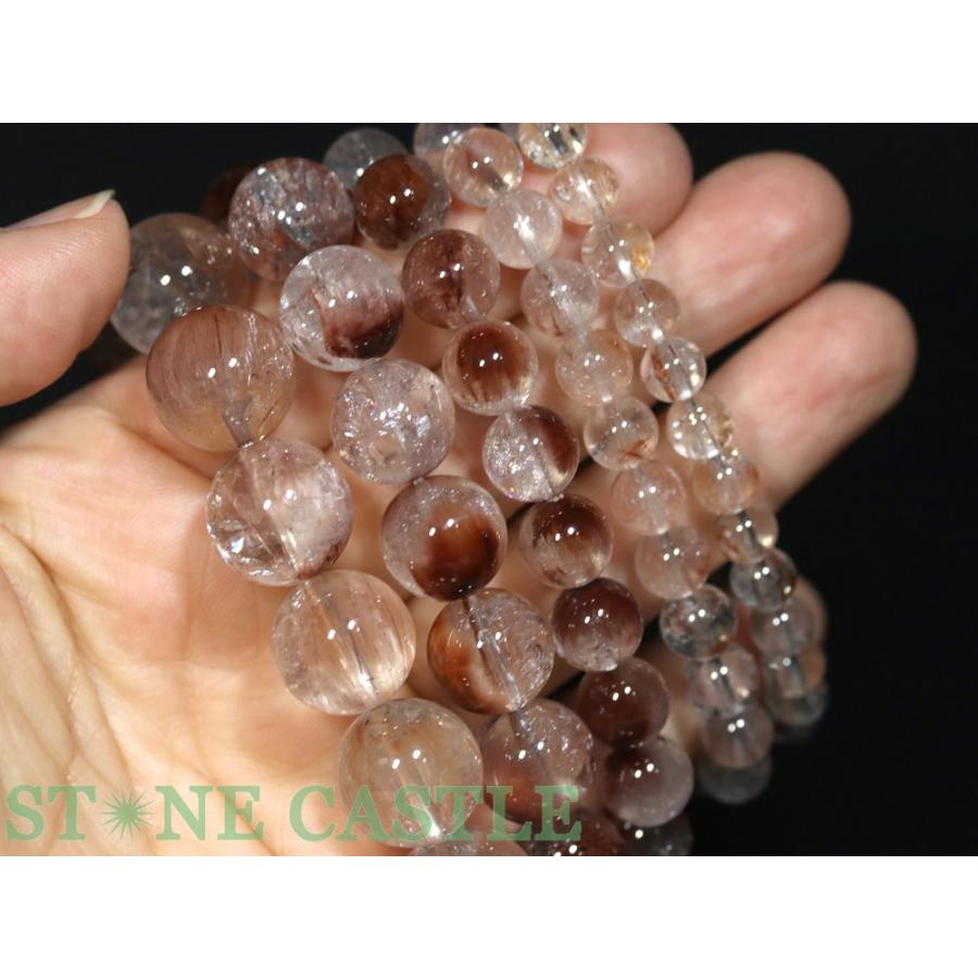 H&E社 オーラライト23（AZOZEO) 8mm玉ブレスレット 証明書付 17.8g