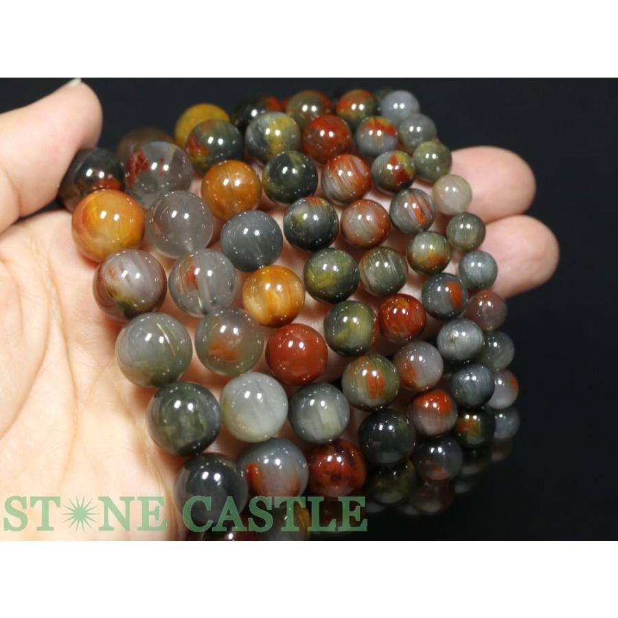 83 ザギ水晶 12-13mmザギマウンテンクォーツブレスレット