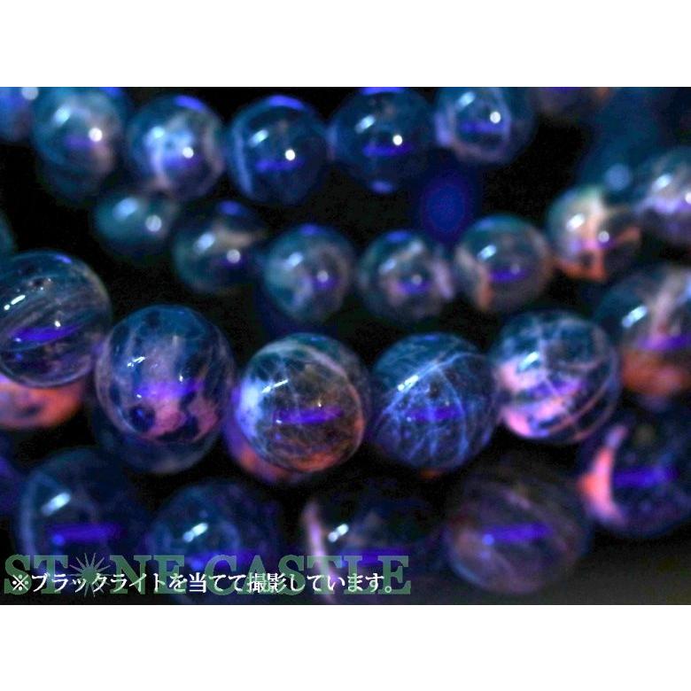石流通センター 高品質 天然石 ブレスレット アフガナイト (3A) (パキスタン産) (約14〜14.5mm) (ケース付) パワーストーンの画像