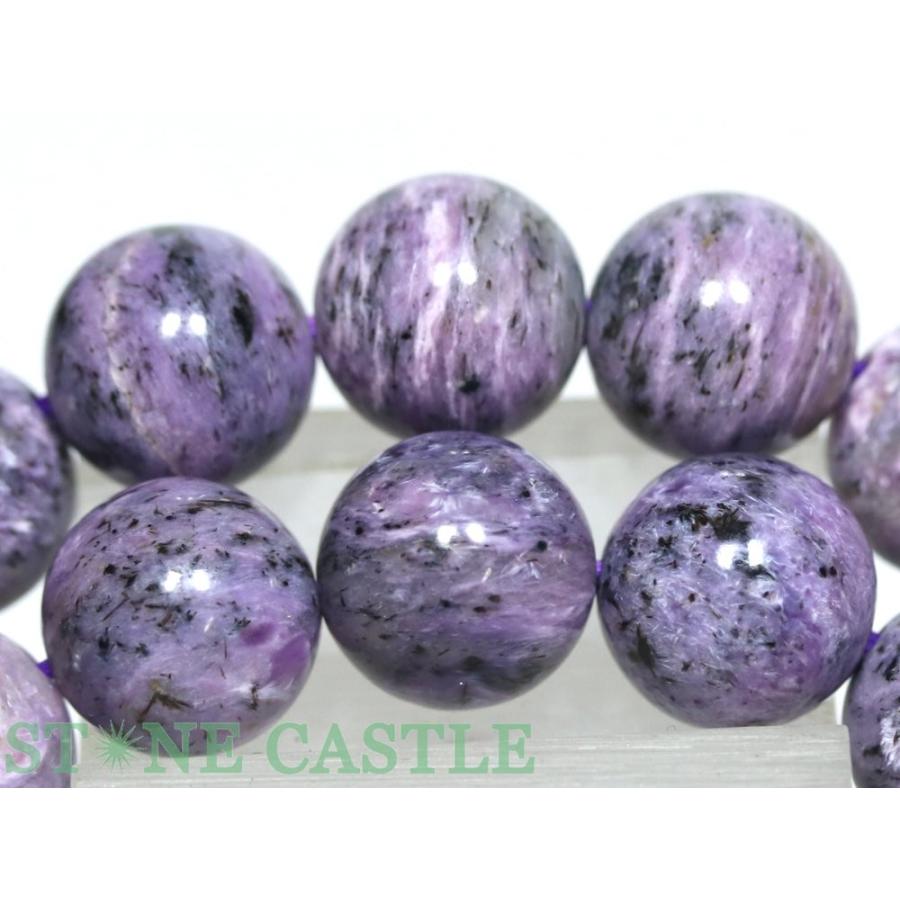 石流通センター 高品質 天然石 ブレスレット チャロアイト (A