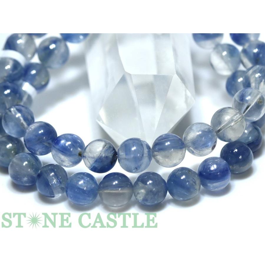 石流通センター 高品質 天然石 ブレスレット ヒマラヤカイヤナイトイン