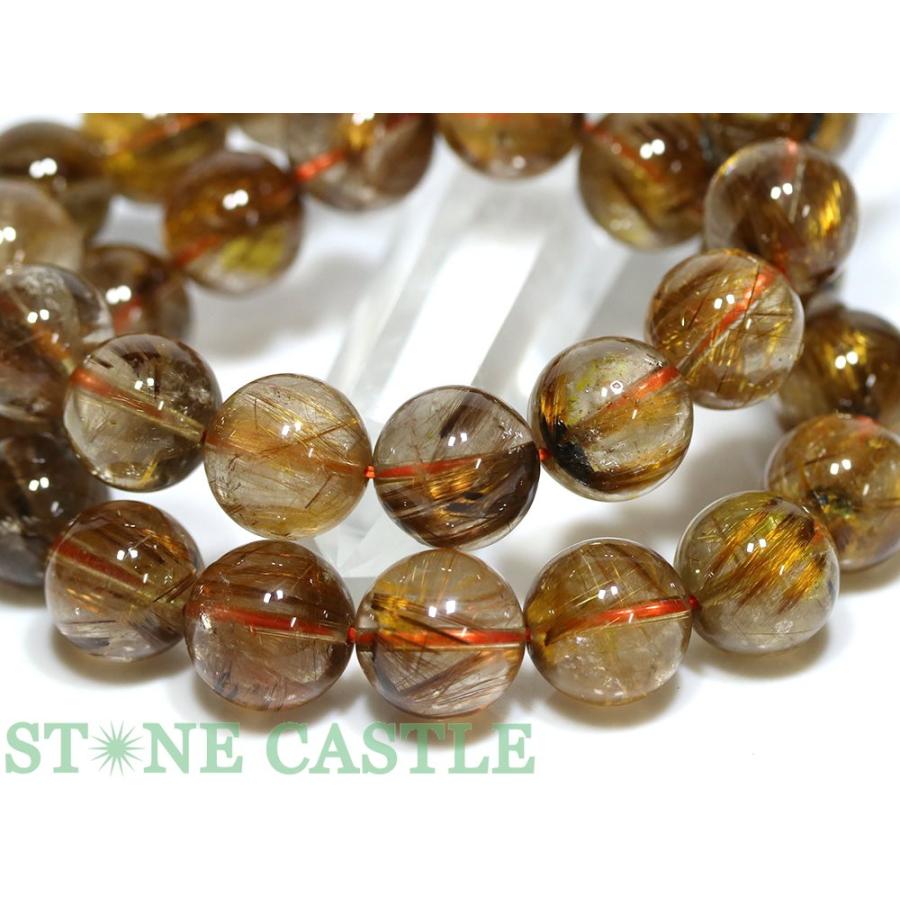 石流通センター 高品質 天然石 ブレスレット タイガータイチンルチル