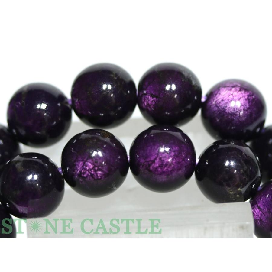 石流通センター 高品質 天然石 ブレスレット パープライト (3A  