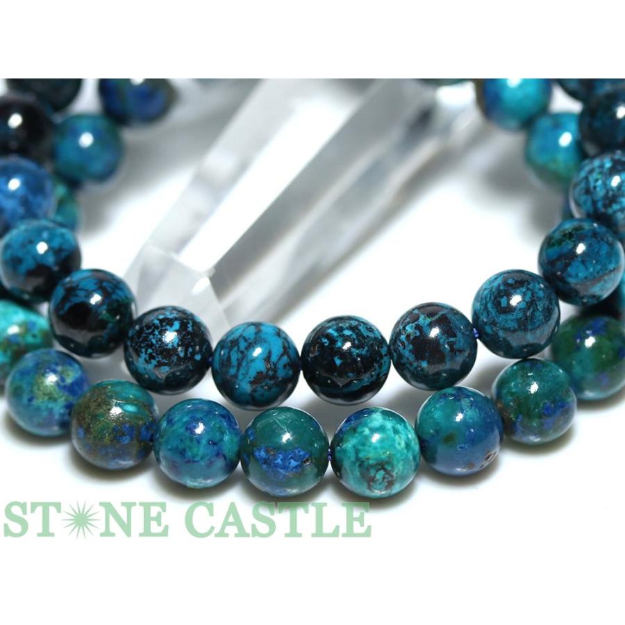 ブラジル産 サンタマリア アクアマリン 安い 6.5mm玉ブレスレット 11.7