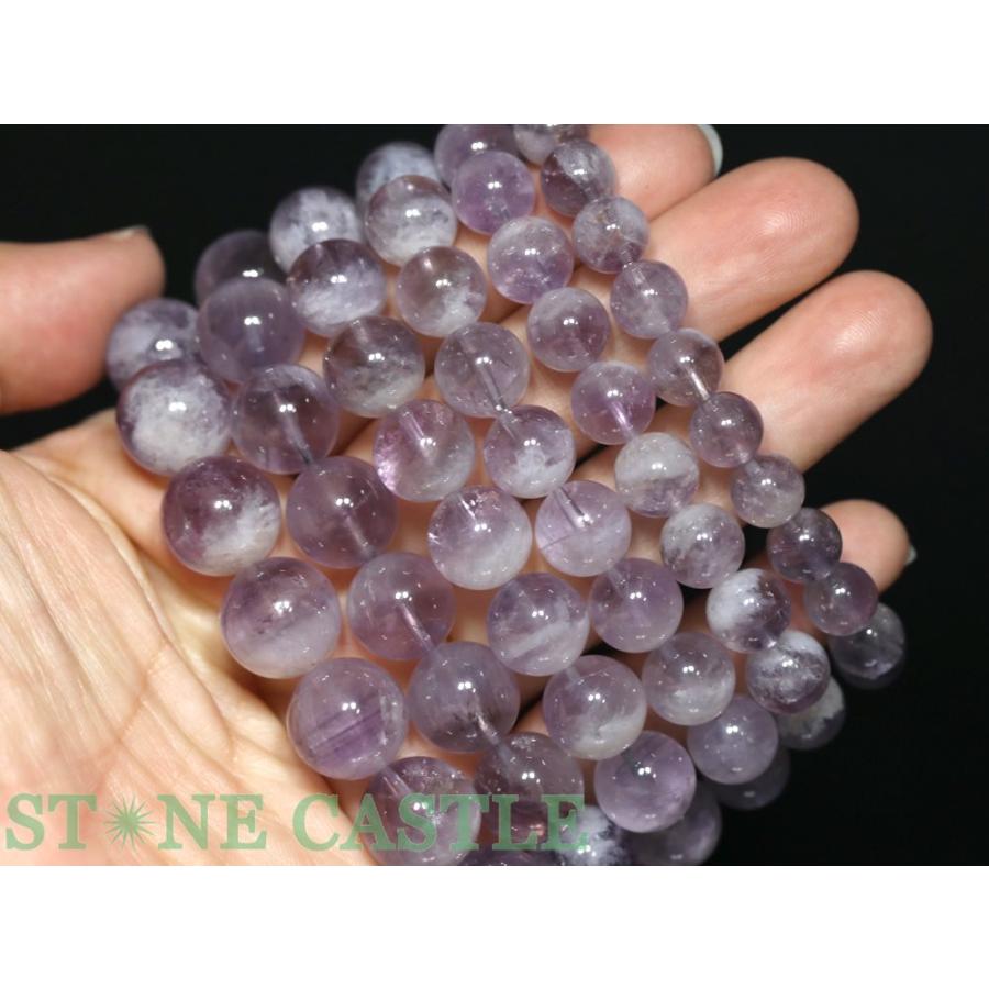 石流通センター 高品質 天然石 ブレスレット アメジストラビット 石流通センター 高品質 天然石 ブレスレット アメジストラビット