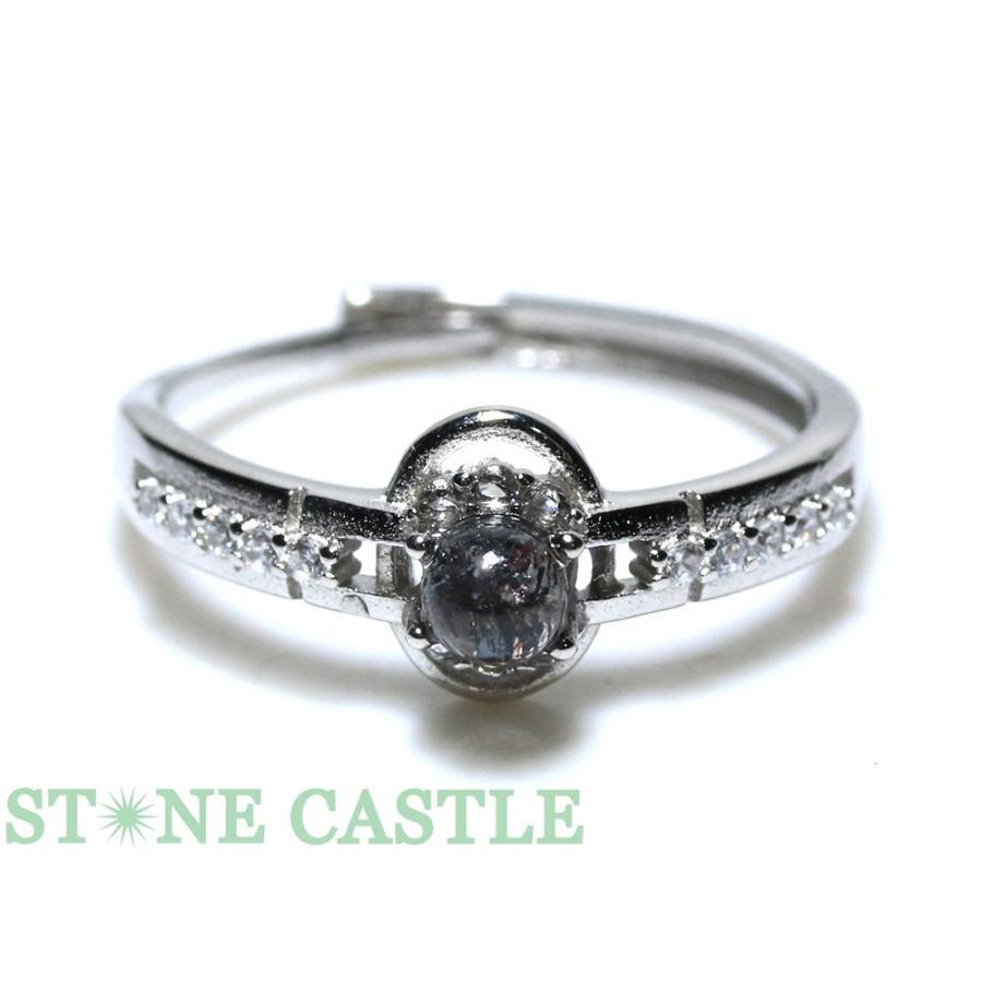 石流通センター 高品質 天然石 リング スーパーセブン タイプ4