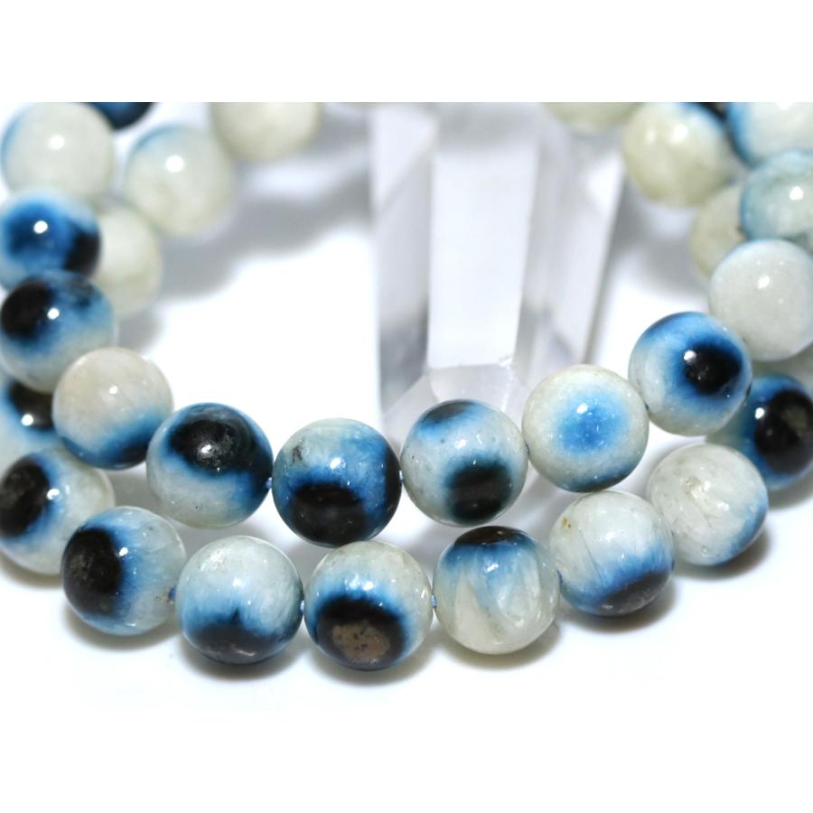 石流通センター 高品質 天然石 ブレスレット 天眼グレイシアライト